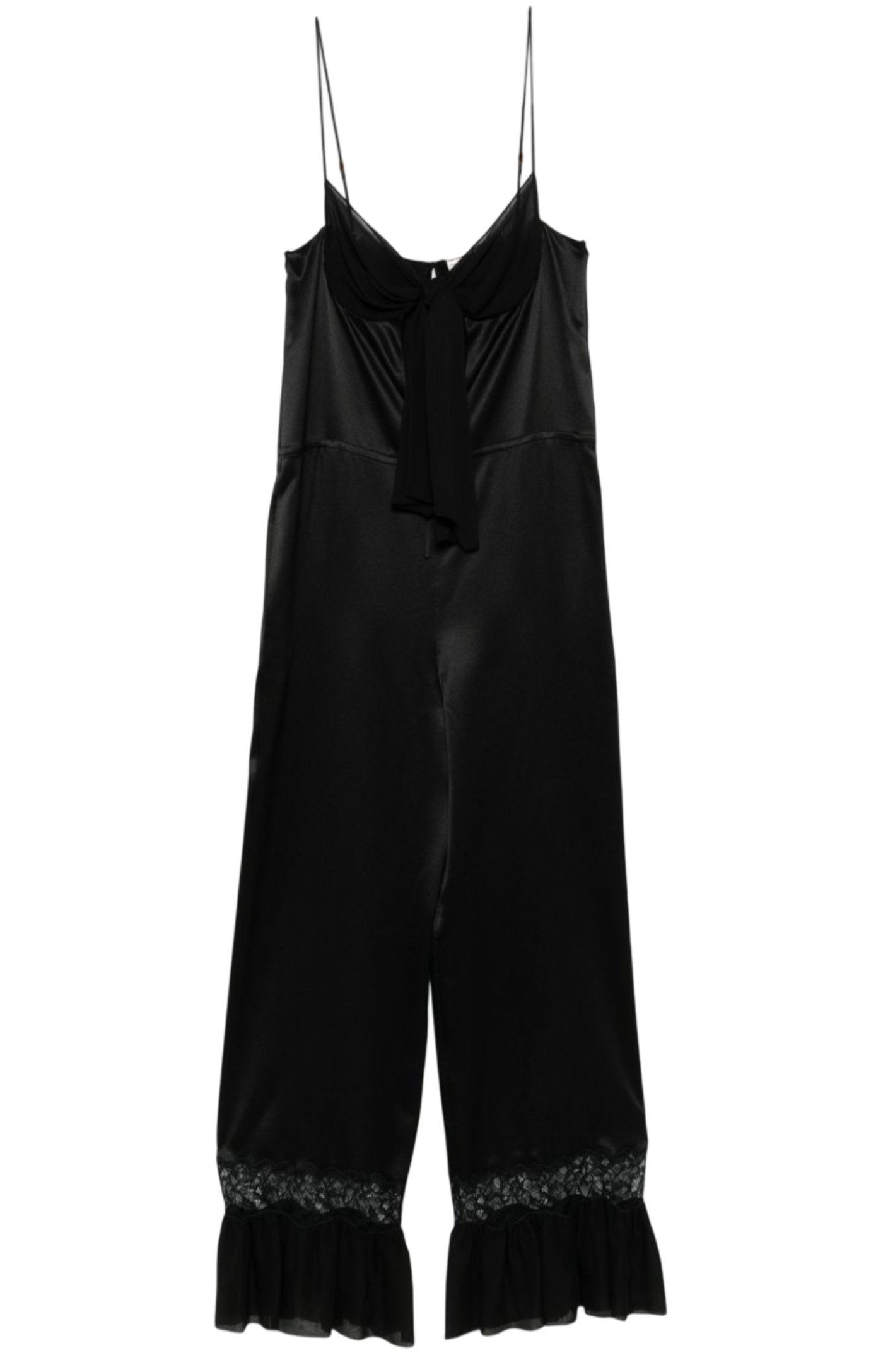 Cargar imagen en el visor de la galería, Saint Laurent bow-detail jumpsuit