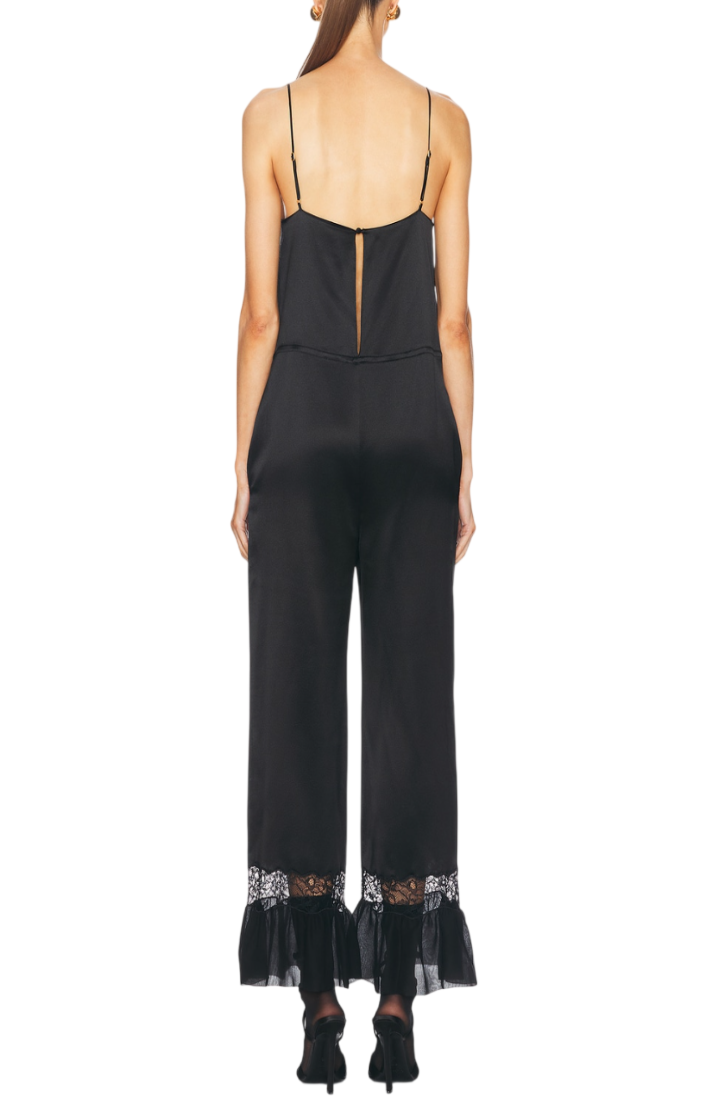 Cargar imagen en el visor de la galería, Saint Laurent bow-detail jumpsuit