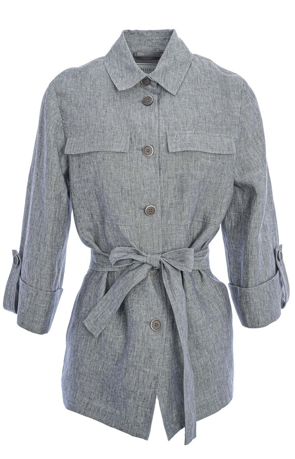 Load image into Gallery viewer, Peserico Linen blazer