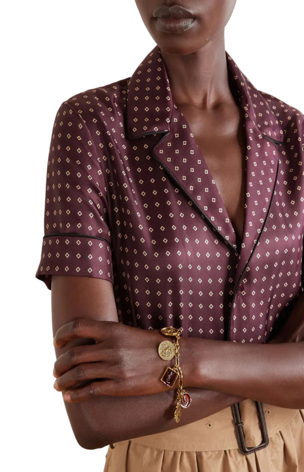 Load image into Gallery viewer, CASSANDRE charm bracelet in enamel and metal