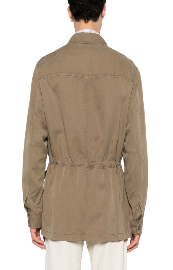 Load image into Gallery viewer, Brioni Sahariana shirt jacket