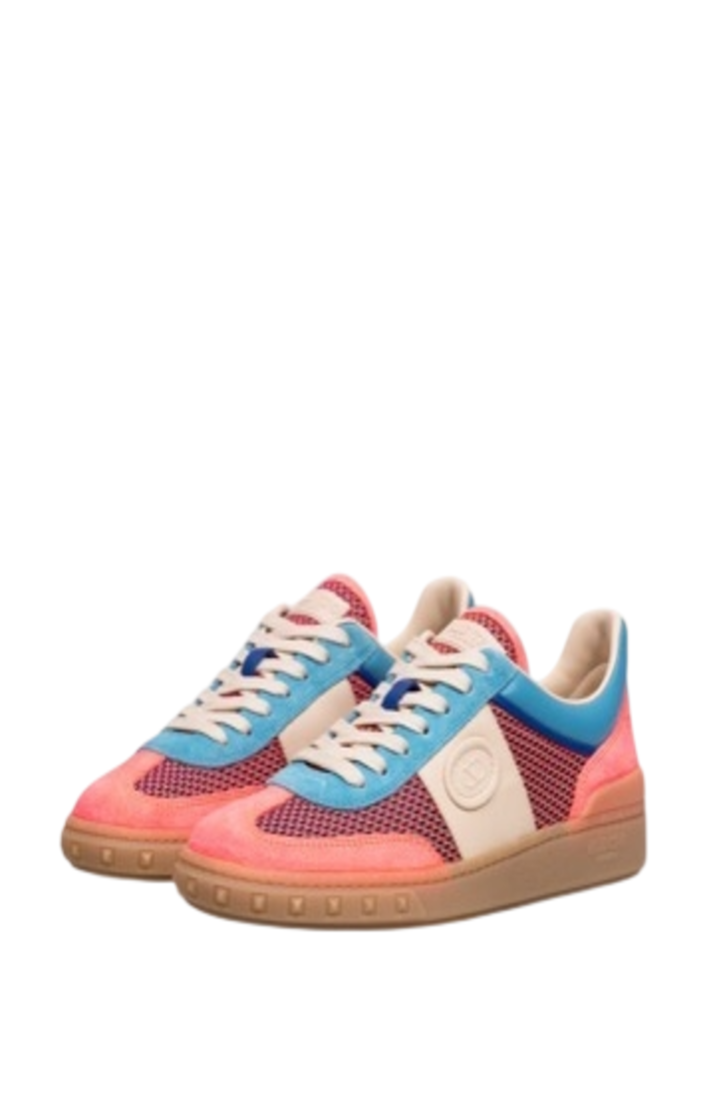 Cargar imagen en el visor de la galería, Pink combination sneakers Upvillage