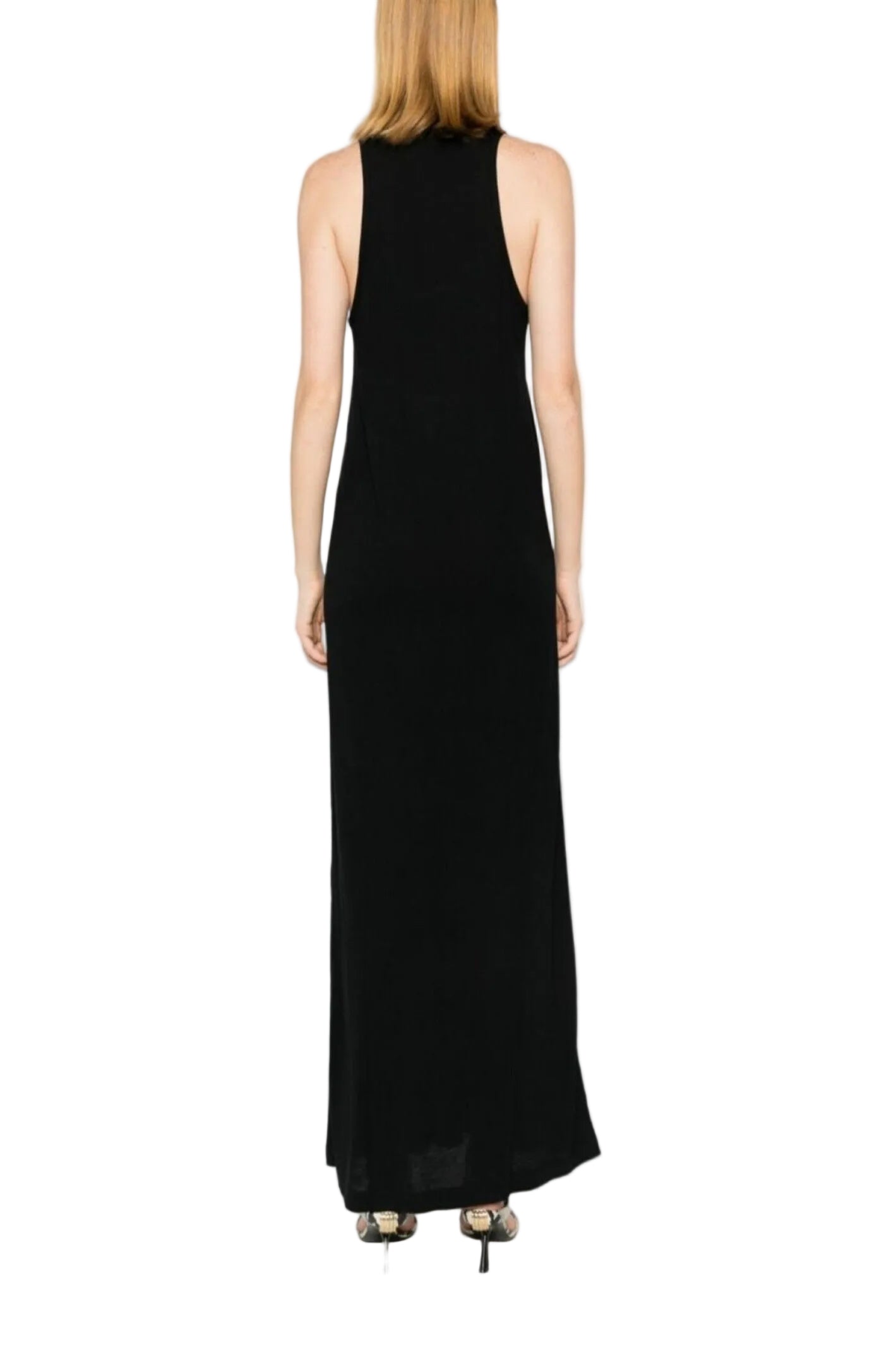 Cargar imagen en el visor de la galería, Scoop-neck sablé dress