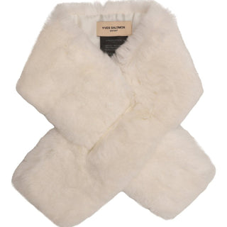 Yves Salomon rabbit fur scarf
