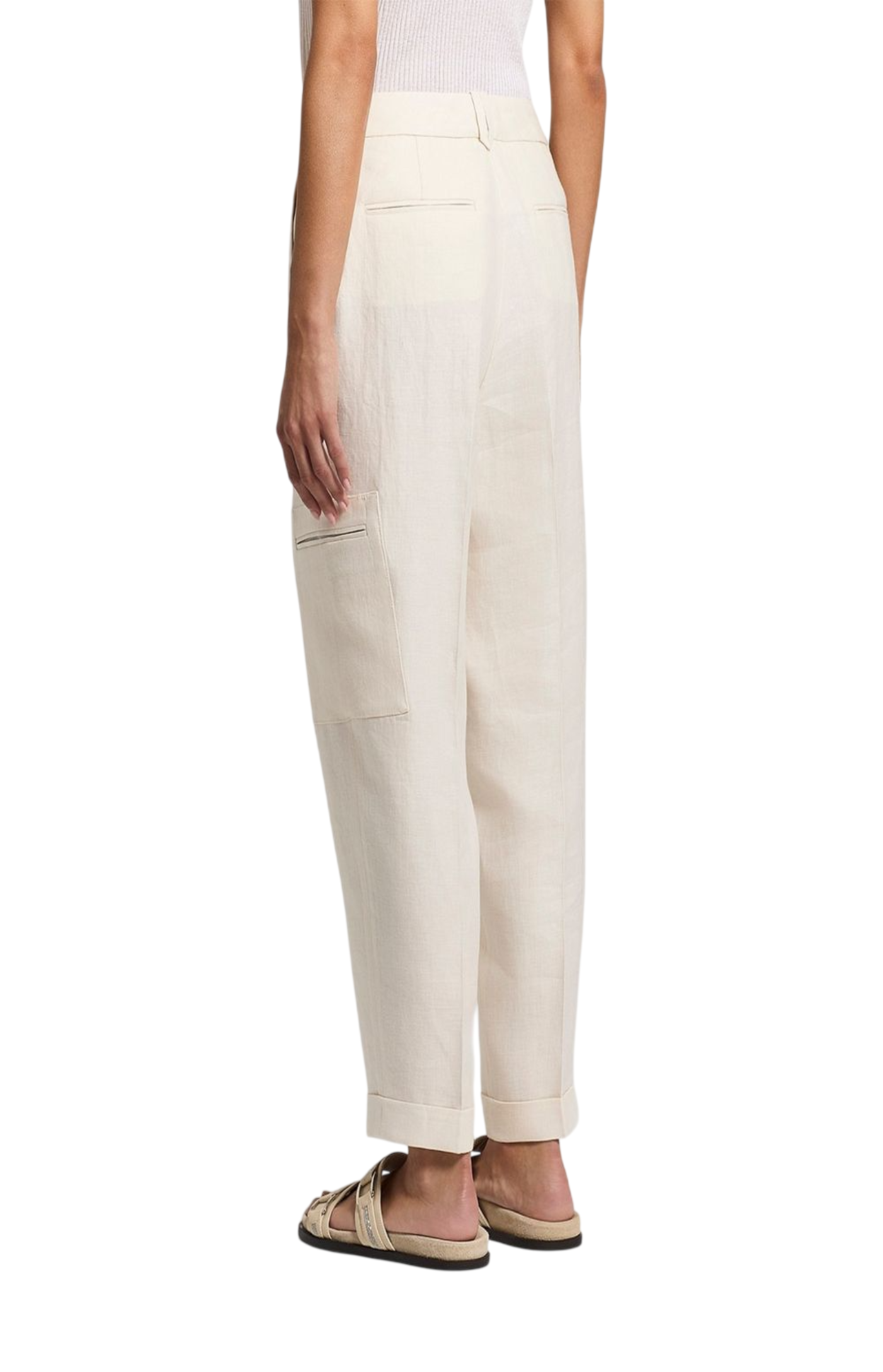 Load image into Gallery viewer, Cuffed trousers