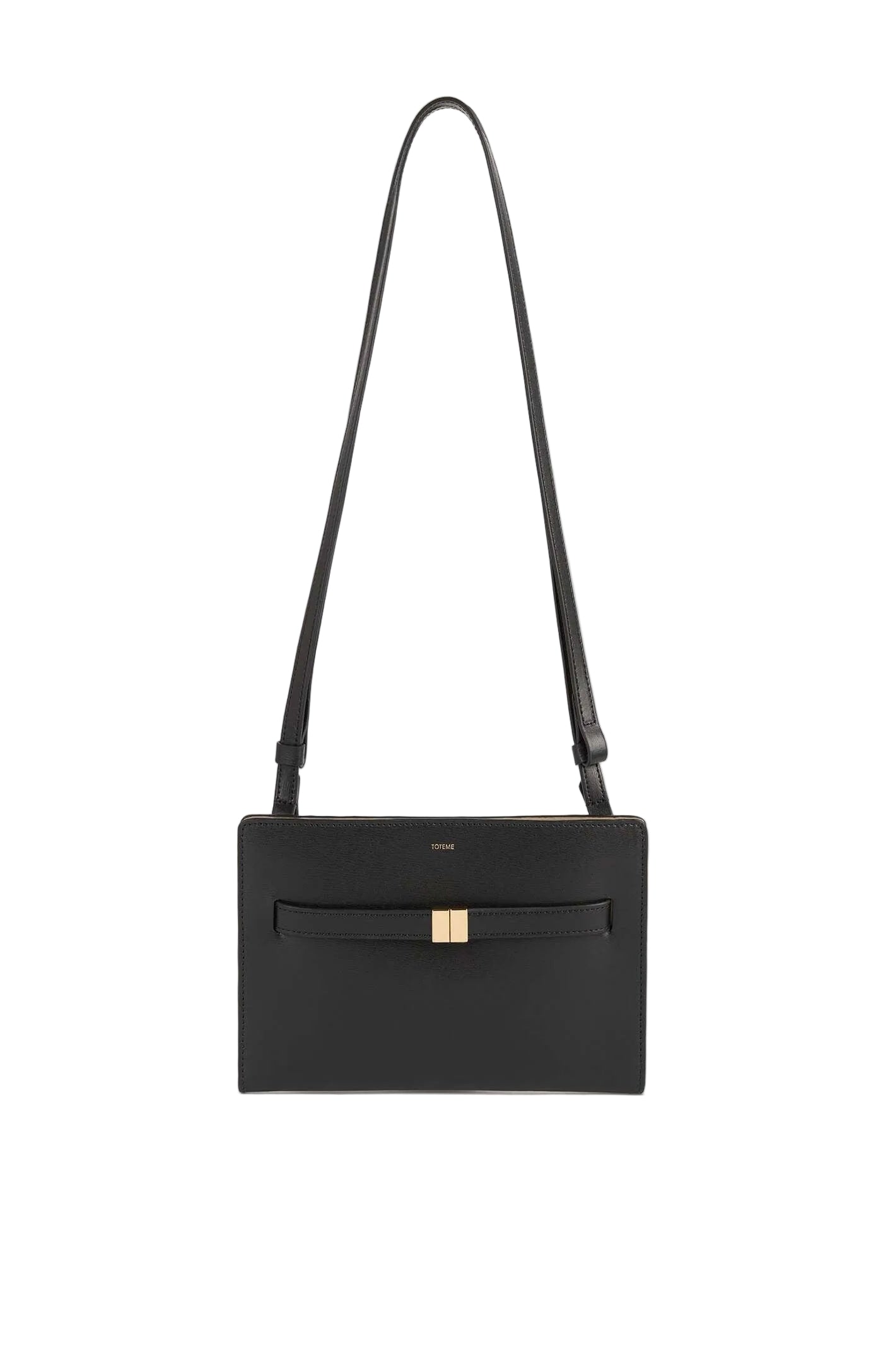 Cargar imagen en el visor de la galería, Belted leather crossbody black